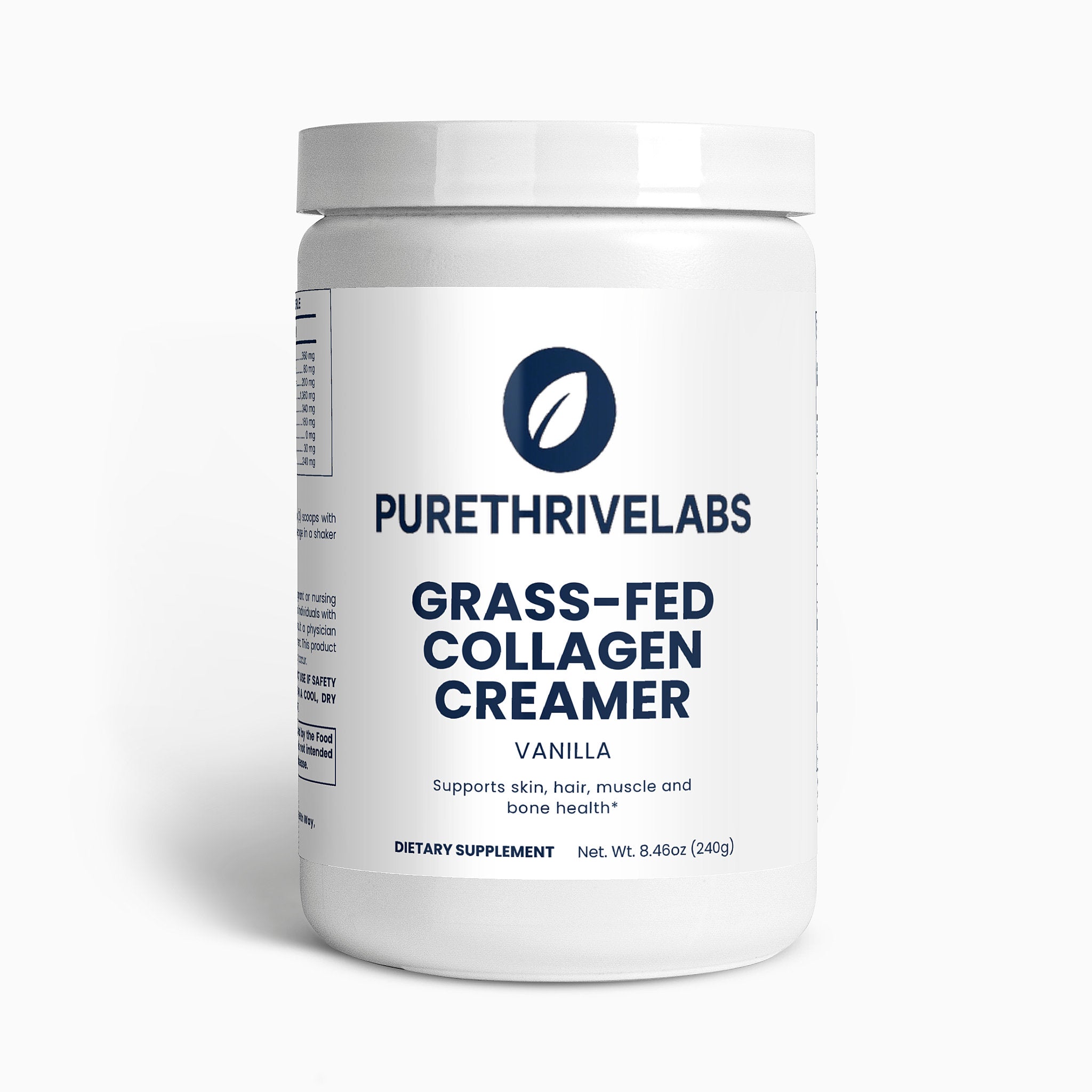 Grass-Fed Collagen Creamer (Vanilla)